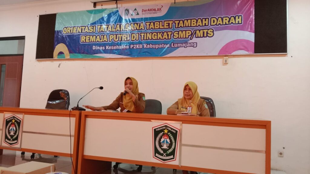 MTs Miftahul Ulum Buwek Hadiri Orientasi Tatalaksana TTD Remaja Putri di Dinkes P2KB Lumajang MTs Miftahul Ulum Buwek Hadiri Orientasi Tatalaksana TTD Remaja Putri di Dinkes P2KB Lumajang