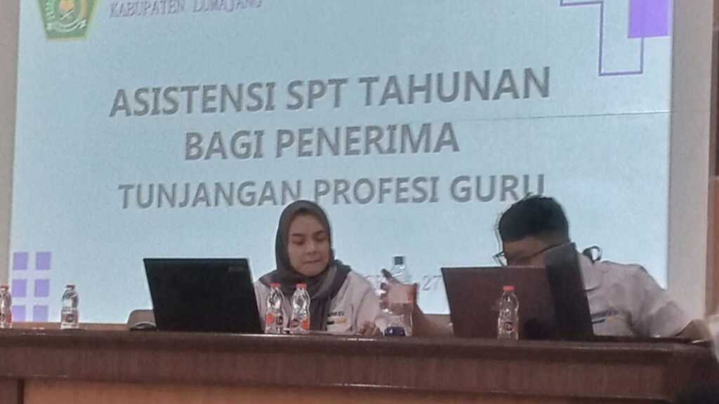Guru MTs Miftahul Ulum Buwek Hadiri Asistensi SPT Tahunan Tunjangan Profesi Guru