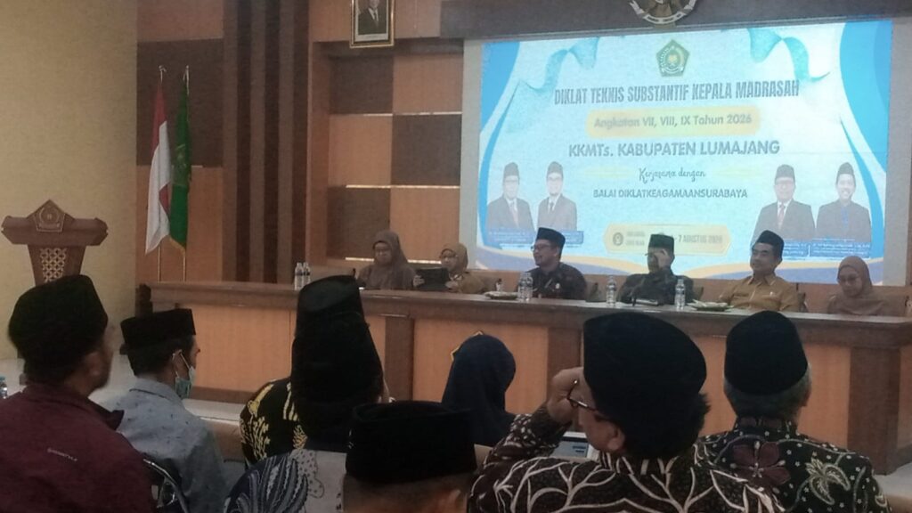 Penutupan Diklat Teknis Substantif Kepala Madrasah Kabupaten Lumajang 2026 Penutupan Diklat Teknis Substantif Kepala Madrasah Kabupaten Lumajang 2026